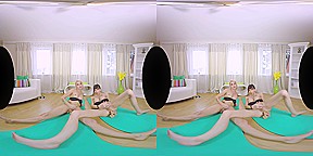 TS Princess & Bailey Paris in Trans Whorekout Shemale VR Porn Video - VRBTrans