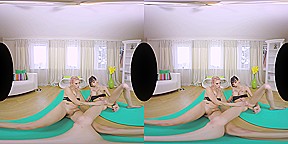 TS Princess & Bailey Paris in Trans Whorekout Shemale VR Porn Video - VRBTrans