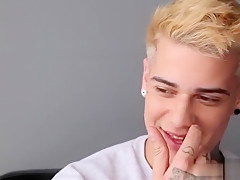 Tattoo gay anal sex with cumshot