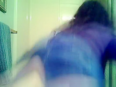 Teacher with Perfect Body Peeing