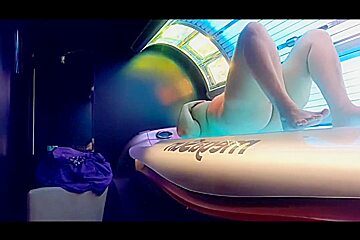 Tease,pussy Spread And Pee In Solarium During Procedure