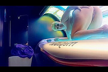 Tease,pussy Spread And Pee In Solarium During Procedure