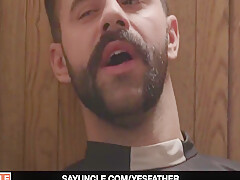 Teddy Torres, Gay Porn And Benjamin Blue - Confession Deep Throats The Priest 12 Min