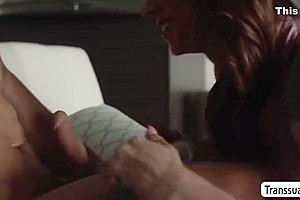 Tgirl Casey Gives Dude Some Good Blowjobtgirl Casey Gives Dude Some Good Blowjob