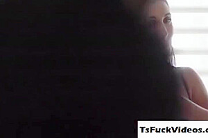 Tgirl Getranny Banged From Behind With Brook S And Melanie Brooks