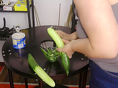 The Cucumber Double Fucking
