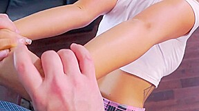 The student 18+ Is Fucked Hard After The Collage Lesson