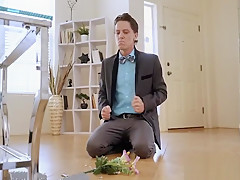 These ASIAN furry PUSSIES crawl to master&#039_s dick