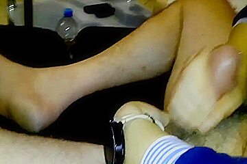 This Is My Step sister Milking Machine In Frankfurt  Would You Like To Be Milked By Her?