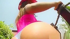 This Sexy Cowboy Chick Named Sandra Fucks With Three Guys