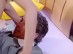 This guy has his cock worked over by two hotties