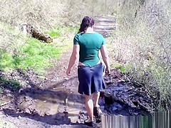 Thong Leotard Hike/Blowjob/Fuck    Preview Clip Sammi Starfish