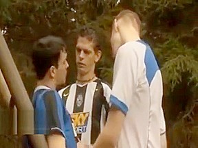 Threesome after training