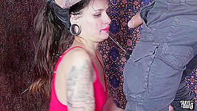 Throat fucked sub teen 18+ roughly rammed