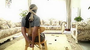 Tied Together With Her Humiliated