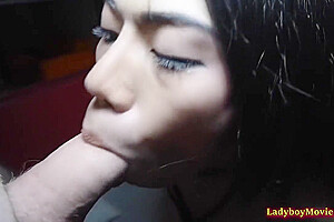 Tied Up Ladyboy Venus Blows Dick And Gets Barebacked