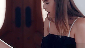 Tiny stepsister seduces her hot stepbrother