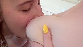 Tit Sucking, Slapping and Nipple Pinching Lesbians