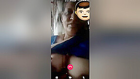 Today Exclusive- Desi Bhabhi Showing Her Boobs And Pussy 1