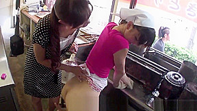 Toy fucking the shop keeper in the middle of the day