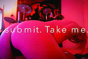Toying My Squishy Butt (please put a dick in me!)
