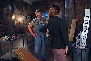 Tranny anal fucks craftsman