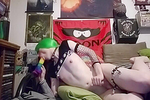 Trans Girl Solo Masturbation Ft  Animalauren