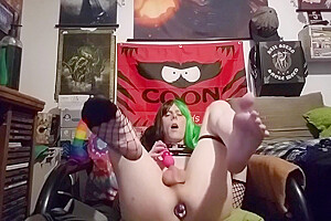 Trans Girl Solo Masturbation Ft  Animalauren