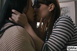 Transsexual Fucks Female Roommates Pussy Hard With Natalie Mars