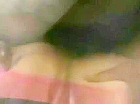Trashy white bitch gets BBC anal stretching