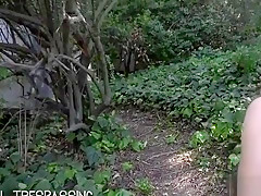 Trespassing student 18+ rough fucked