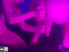 Triple Prostate Orgasm  Hands Free Anal Orgasm  Milking From The Blonde  Chubby Guy And Skinny Girl  4 Min