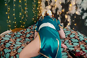 Ts Cosplayer Enjoys A Fuck Machine