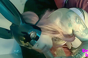 Ts Sissy Femboy Is A Bunny Who Gives Blowjob And Fucks Her Tight Hole - Of/emmaink13