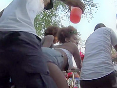 Twerking bitch loves attention