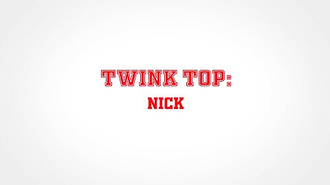TwinkTop Twink athlete Nick Woods gives it all to DILF D Dan