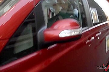 Two Dark Haired Hottie Picking Up Dude On The Streets To Fuck With 34 Min