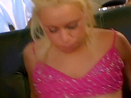 Two Friends Fuck Blondies Asshole And Pussy