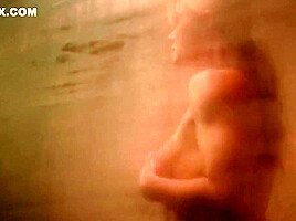 Two Horny Lesbians Caught Fucking In The Shower