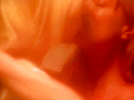 Two Horny Lesbians Caught Fucking In The Shower