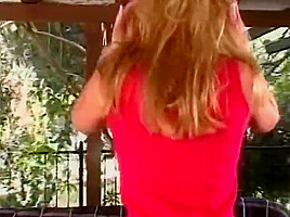 Two Nice Tits Blonde Sluts Gets Good Fuck Room Horny Cock Stud Outside