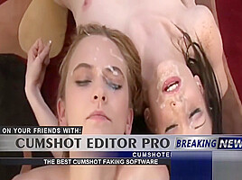 Two Submissive Sluts Taking Multiple Loads