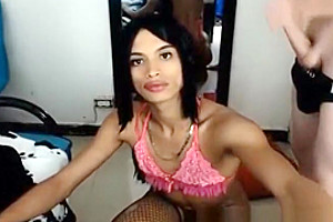 Two asian tranny hottie Love Show On webcam