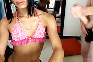 Two asian tranny hottie Love Show On webcam