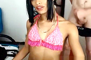 Two asian tranny hottie Love Show On webcam