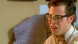 Two geeky nerds share their wild and rowdy sex fantasies