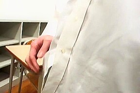Two school girls enjoying some cock!