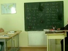 Two students 18+ decided to fuck their old teacher