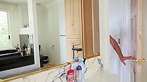 Ultimate teen 18+ And Hot Blonde Household Piping