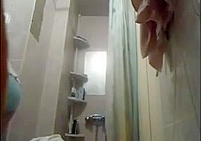 Unaware, roommate Ewa caught , bathroomepic